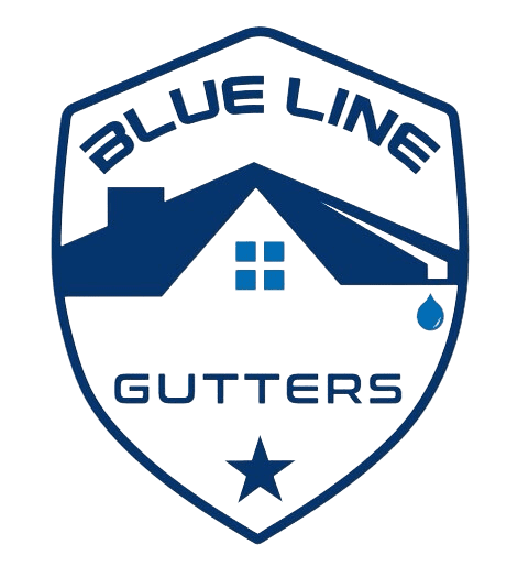 Blue Line Gutters Logo